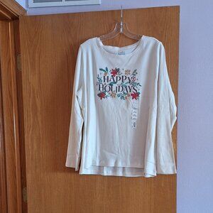 Woman's L/S Holiday T-Shirt